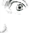 Portrait Dessin de crayon a papier traits de mine de plomb hachures croquis