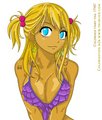 Colorisation, ou comment colorier style  manga une super nana en petit bikini